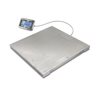 Industrial scale - stainless steel Max 600 kg: e=0,2 kg: d=0,2 kg