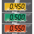 Eichbare Tischwaage WTB 1K-4NM, Wägebereich 1500 g, Ablesbarkeit 0,5 g