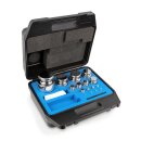 F1 Set of Weights 1 g - 5 kg Stainless steel, in plastic case