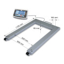 Bilancia per pallet Max 1500 kg: e=0,5 kg: d=0,5 kg