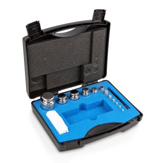 E2 Set of Weights 1 g - 500 g Stainless steel, in plastic case