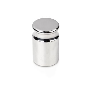 E2 peso singolo 2 kg cilindrico, acciaio inox