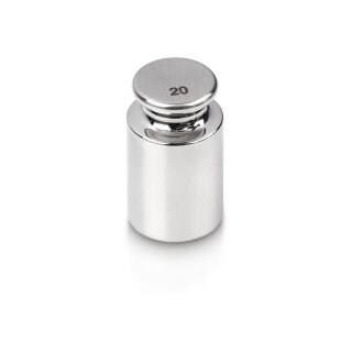 F1 peso singolo 20 g cilindrico, acciaio inox