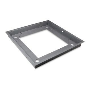 Stabile intelaiatura per fossa, acciaio verniciato a polvere, per modelli con dimensioni piatto di pesata L×P×A 1200×1500×108 mm