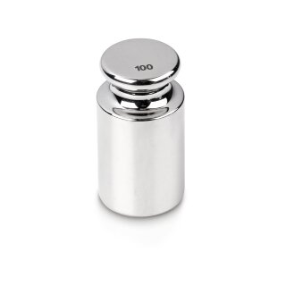 E1 peso singolo 100 g acciaio inox