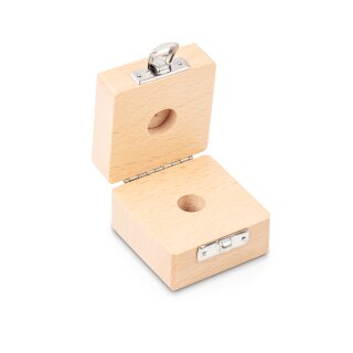 Wooden box 1 x 20 g E1 + E2 + F1, upholstered