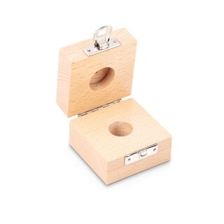 Wooden box 1 x 50 g E1 + E2 + F1, upholstered