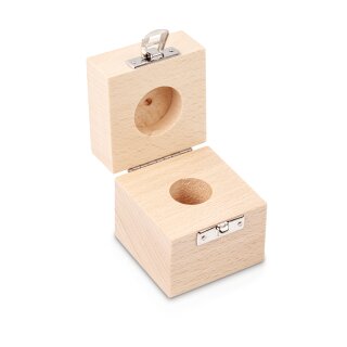 Estuche de madera 1 x 100 g E1 + E2 + F1 forrado